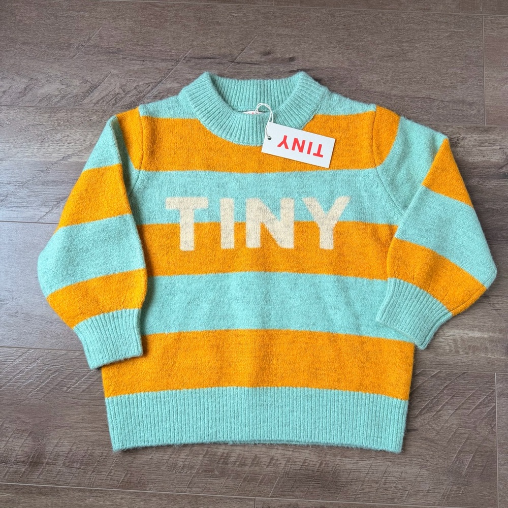 6Y Tinycottons Stripe Sweater NWT